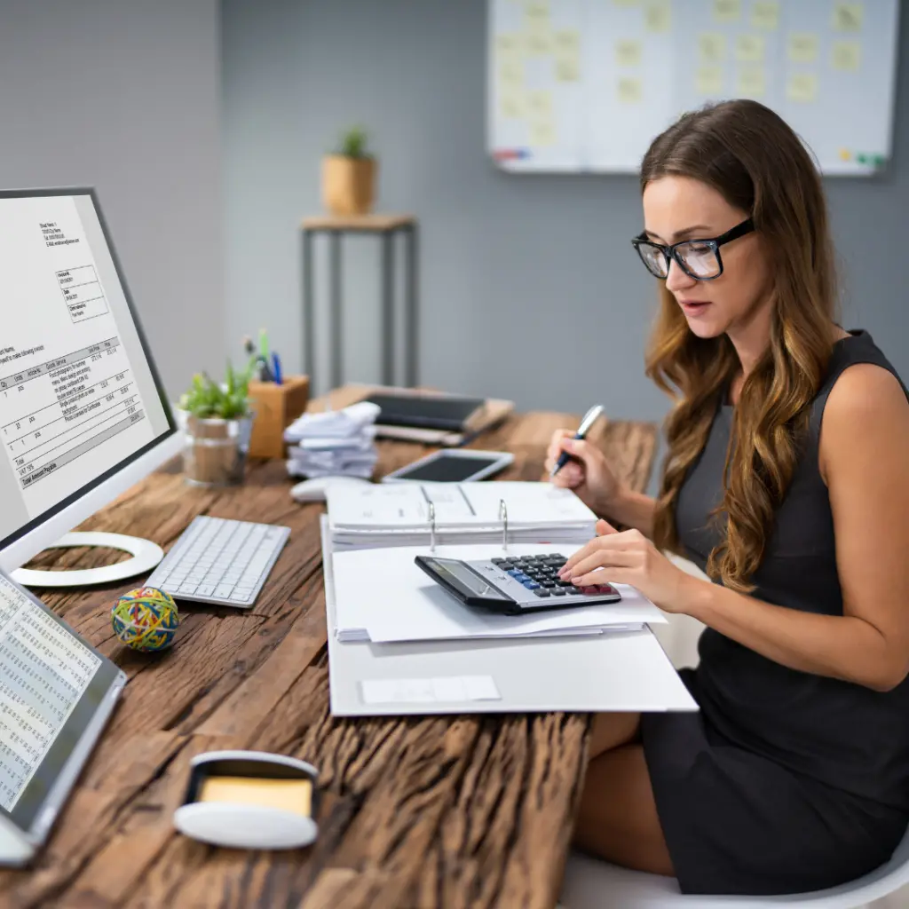 Profesionales trabajando